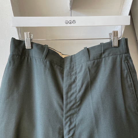 60’s Military Tropical Wool Trousers - 30” x 28.5”