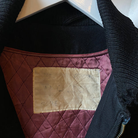 60’s Cropped Black Jacket - Medium