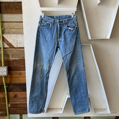 80’s Levi’s 501 - 27” x 30”