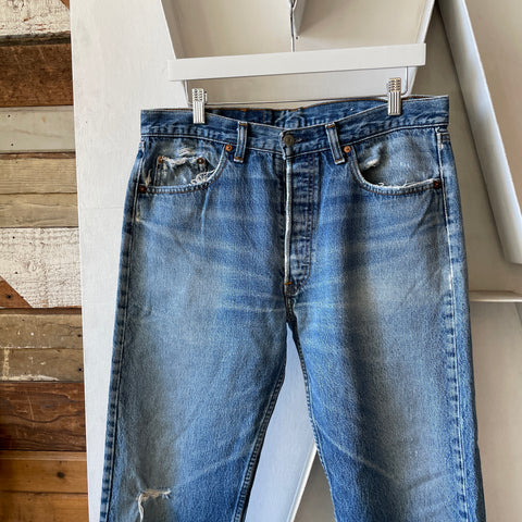 80’s Levi’s 501 - 32” x 30”