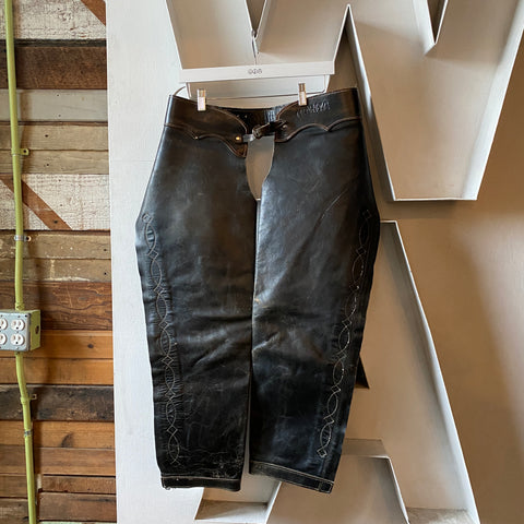 70’s Norma’s Leather Chaps - 34”-36” x 27”