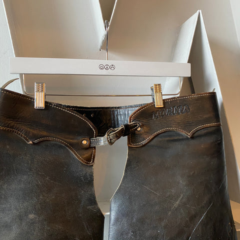 70’s Norma’s Leather Chaps - 34”-36” x 27”