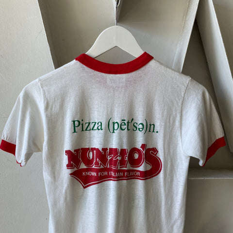 80’s Nunzio’s Pizza Ringer - XS