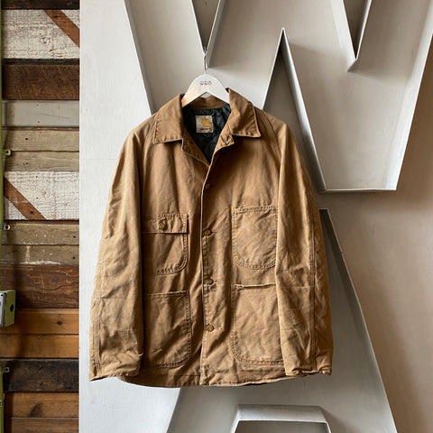60's Lined Carhartt Chore Coat - Large