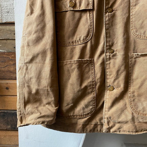 60's Lined Carhartt Chore Coat - Large