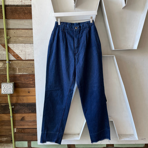 80’s Pinstripe Wranglers - 25” x 30”