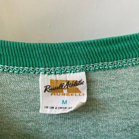 70’s Russell Phys Ed Ringer Tee - Small