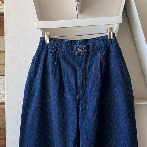80’s Pinstripe Wranglers - 25” x 30”