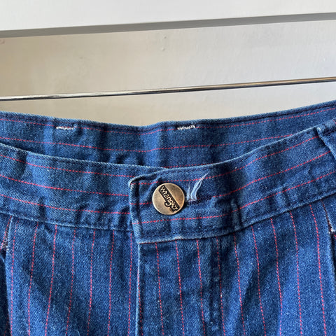 80’s Pinstripe Wranglers - 25” x 30”