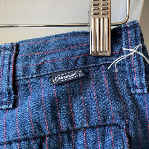 80’s Pinstripe Wranglers - 25” x 30”