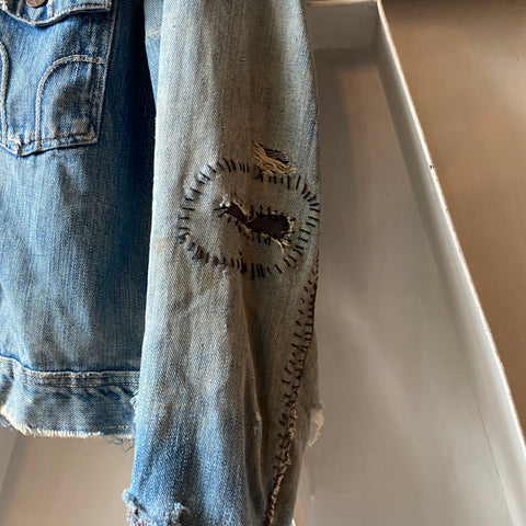 60’s Thrashed Dickies Denim Jacket - Medium