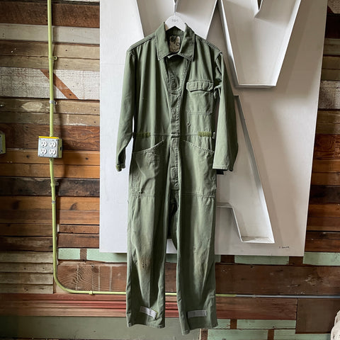 70’s Military Type 1 Sateen Coveralls - Medium