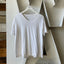 70’s Thrashed V Neck Blank Tee - Medium