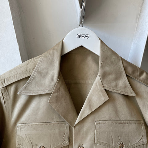 50’s Starched & Pressed Officer's Shirt - Small
