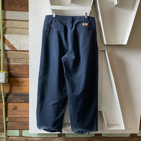 90’s Ben Davis Gorilla Cut Work Pants - 32” x 28.5”
