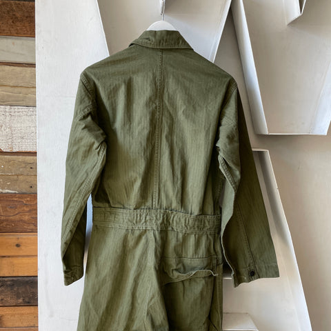 WW2 Military 13 Star HBT Coveralls - Small