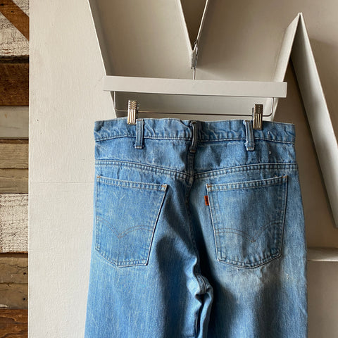 70's Levi’s Orange Tab Flares - 33” x 33.5”
