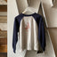 60's Esso Two Tone Raglan Sweatshirt - Large