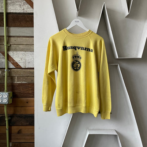 70’s Husqvarna Gusset Crewneck - Large