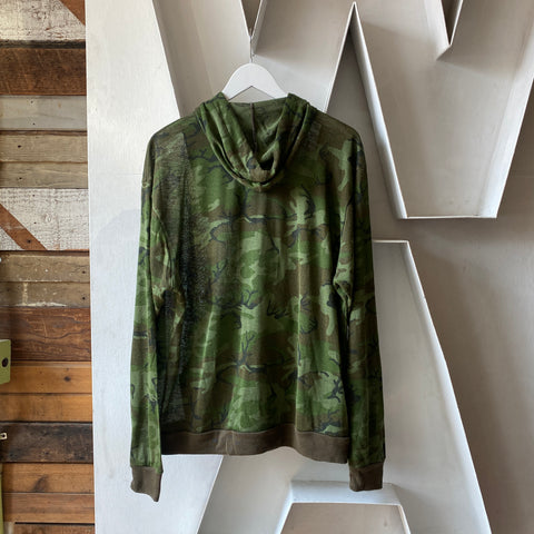 80s Sheer Carhartt Hoodie - XL