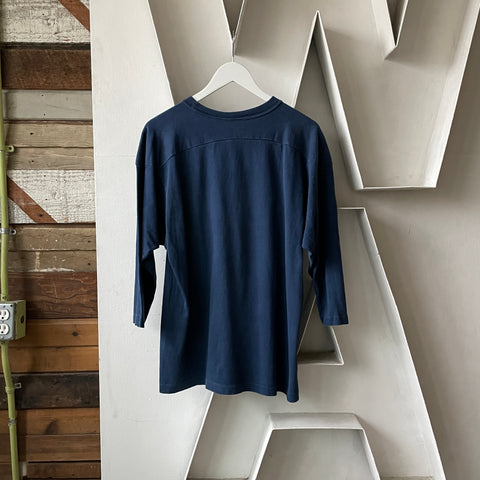 70’s Champion Blue Bar Football Tee - XL