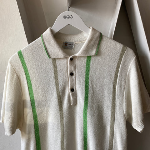60's Jockey Knit Polo - Medium