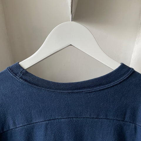 70’s Champion Blue Bar Football Tee - XL