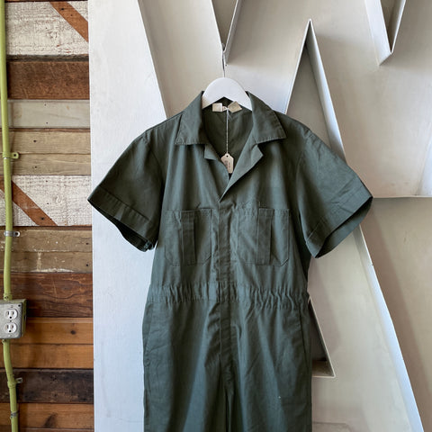 70's Big Mac Short Sleeve Coveralls - Small