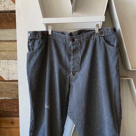 Buckle-Back Railroad Pants - 39” x 27.5”