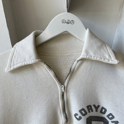 50’s Corydon Quarter Zip Sweatshirt - Small