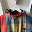 60's Color Block Zip Up - Medium