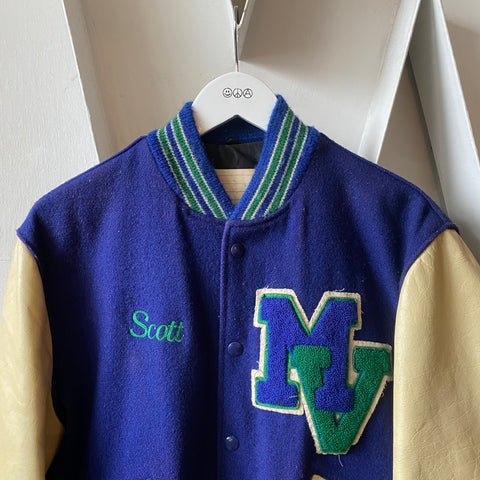 80's Thunder Varsity Jacket - Medium