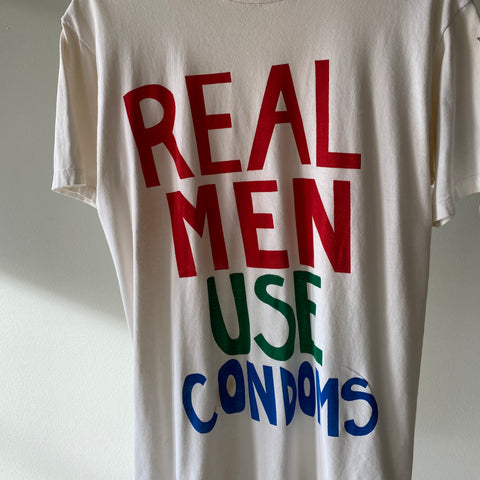 80's Real Men Use Condoms - XL