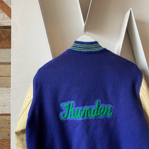 80's Thunder Varsity Jacket - Medium