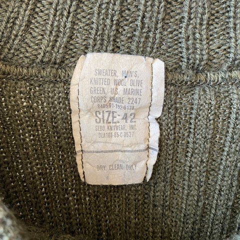 80's Military Sweater - Large