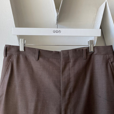 60’s Brown Trousers - 32" x 30"