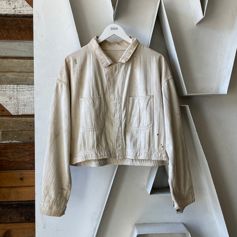 40’s HBT Cropped Work Jacket - Medium