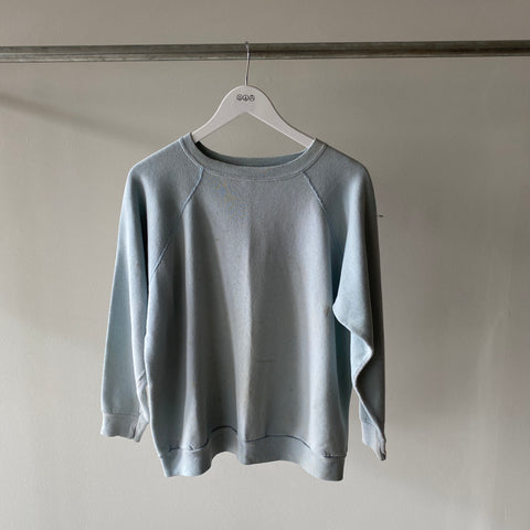 Steel Blue Crewneck Sweatshirt - Medium/Large