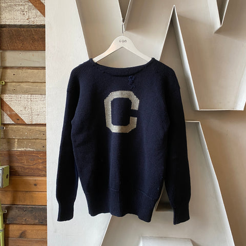 40's Collegiate Sweater - Large