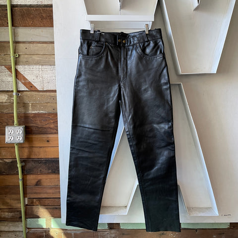 Leather Pants - 33” x 32”