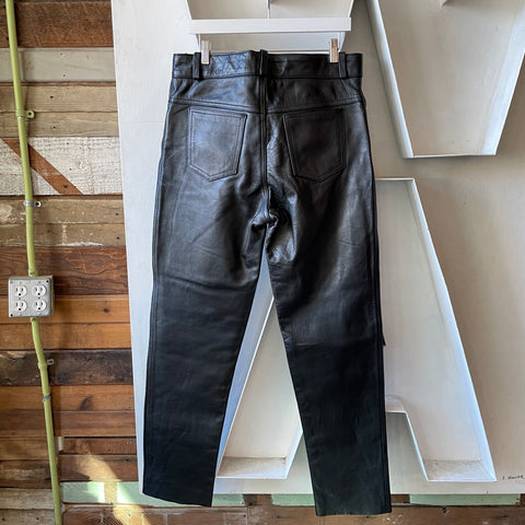 Leather Pants - 33” x 32”