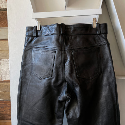 Leather Pants - 33” x 32”
