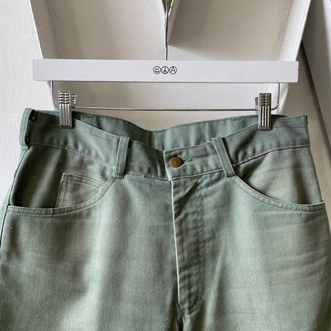 70’s Cropped Cotton Pants - 31” x 23.5”