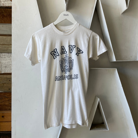 80’s Annapolis Navy Tee - Small