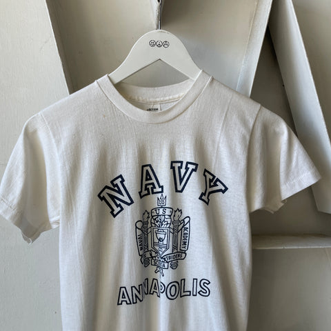 80’s Annapolis Navy Tee - Small