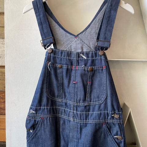 70's Light Denim Overalls - 34” x 29”