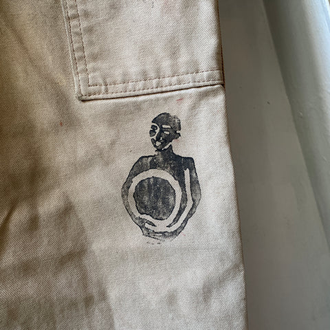 Repaired Carhartt Dungarees - 30” x 30”