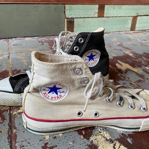 90's Mismatched USA Converse - M's 7.5 W's 9