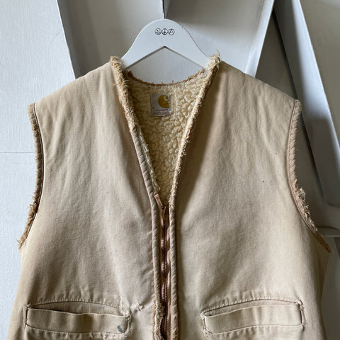 70’s Carhartt Lined Hunting Vest - Large