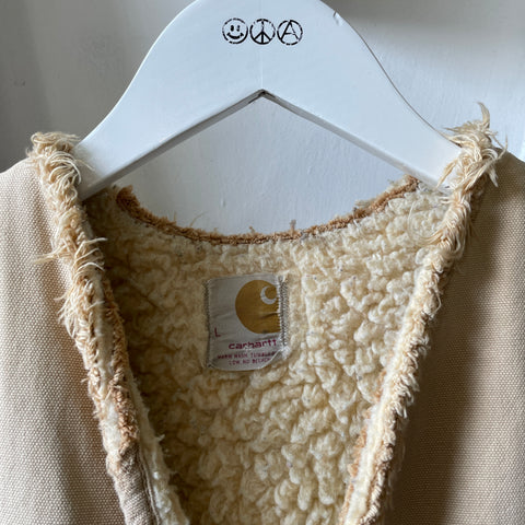 70’s Carhartt Lined Hunting Vest - Large